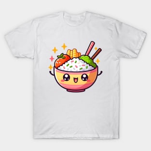 Kawaii Rice Bowl Cutie T-Shirt